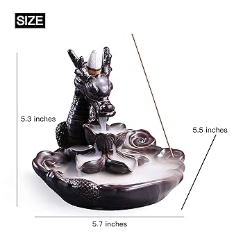 Amazon.co.jp: ドラゴンインセンス ウォーターフォールバーナー